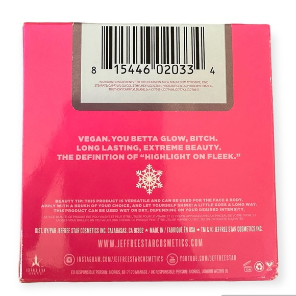 ONLY ONE LEFT❤️ 🔥 New ✨ JEFFREE STAR SKIN FROST LAVENDER SNOW - Picture 5 of 8